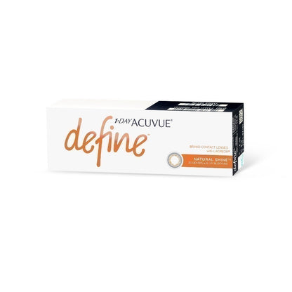 Acuvue 1 Day Define สี Natural Shine รายวัน คอนแทคเลนส์สี จำนวน 30 ชิ้น /กล่อง