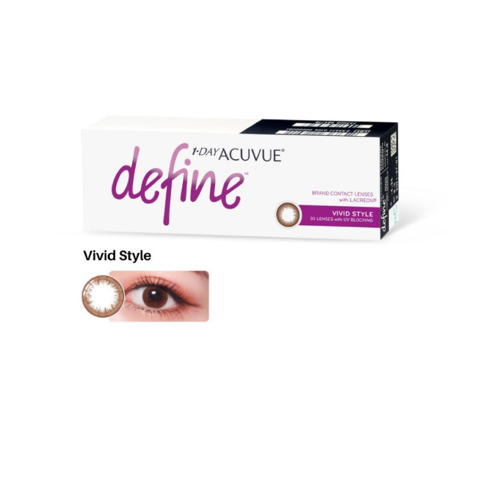Acuvue 1-Day Define สี Vivid Style