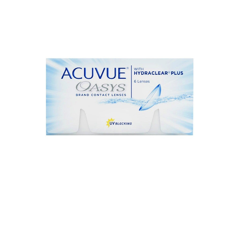Acuvue Oasys With Hydraclearplus ราย 2 สัปดาห์ คอนแทคเลนส์ใส แอคคิววิว จำนวน/กล่อง 6 ชิ้น