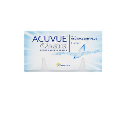 Acuvue Oasys With Hydraclearplus ราย 2 สัปดาห์ คอนแทคเลนส์ใส แอคคิววิว จำนวน/กล่อง 6 ชิ้น